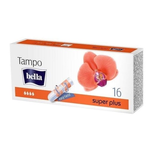 TAMPÓNY BELLA TAMPO Super Plus Easy Twist 16 ks.
