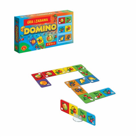 OBRÁZOK DOMINO Fruits LOGICKÁ HRA Alexander