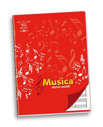 HUDOBNÝ NOTEBOOK A4 32K STAVE 0408197