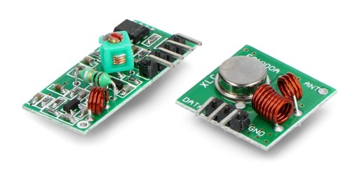 433 MHz Arduino rádiový vysielač + modul prijímača