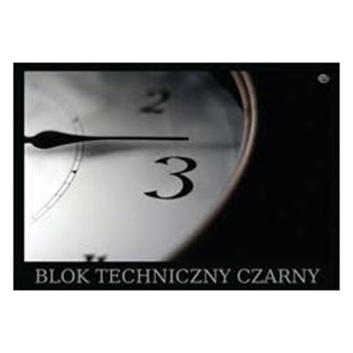 TECHNICKÝ BLOK A4/170g ČIERNA 10 LISTOVÁ TLAČ