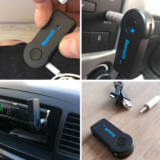 PRIJÍMAČ ZVUKU ADAPTÉR BLUETOOTH AUX MINIJACK
