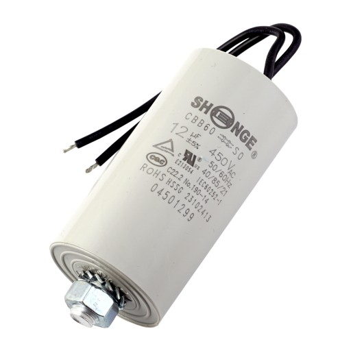 Štartovací kondenzátor 12uF 450V CBB60 SHENGE