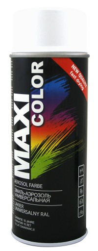 MAXI FARBA V SPREJU LAK RAL 9010 MAT biely