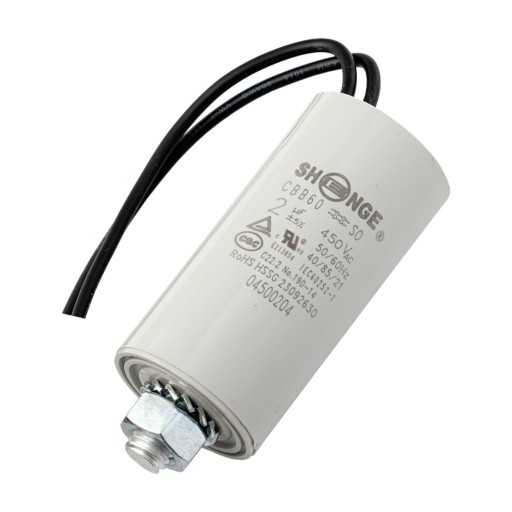 Štartovací kondenzátor 2uF 450V CBB60 SHENGE
