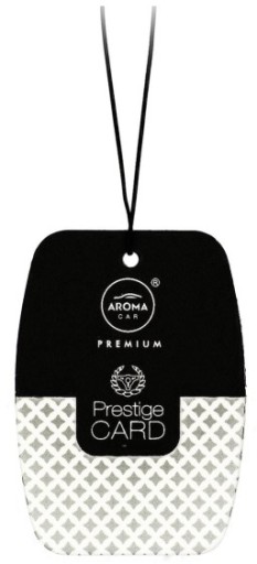Prívesok do auta AROMA PRESTIGE CARD SILVER