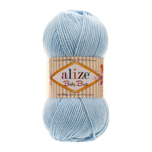 Priadza Baby Best - 40 Blue Anti-piling