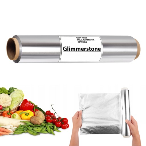 GLIMMERSTONE HRUBÁ POTRAVINÁRSKA HLINÍKOVÁ FÓLIA, GASTRONOMICKÁ