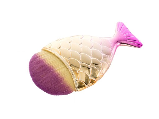 slay FISH BRUSH na oprášenie štetca na líčidlá