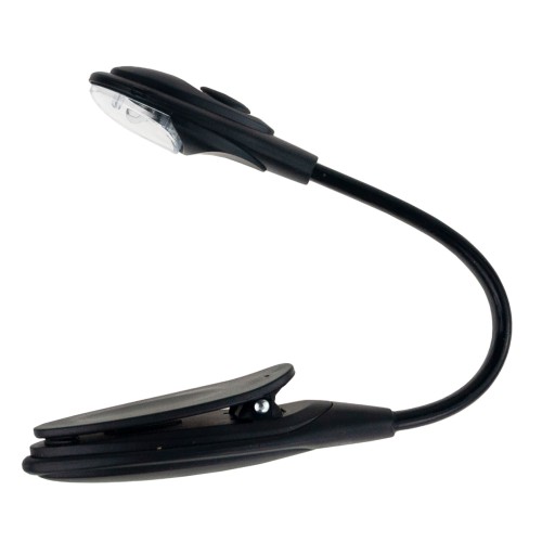 RB90 LED CLIP LAMPA NA ČÍTANIE KNIHY FLEXIBILNÉ PRE MONITOROVÉ batérie