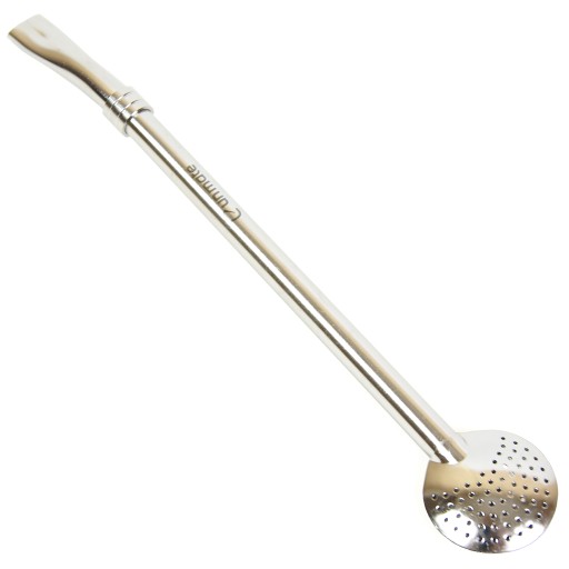 Bombilla bomba inox 19cm pre yerba maté od Un Mate