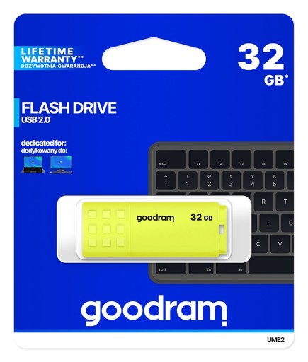 GOODRAM 32 GB UME 2 žltá (UME2-0320Y0R11)