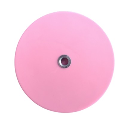 Neodymový magnetický držiak D43L-1 gumený RUŽOVÝ
