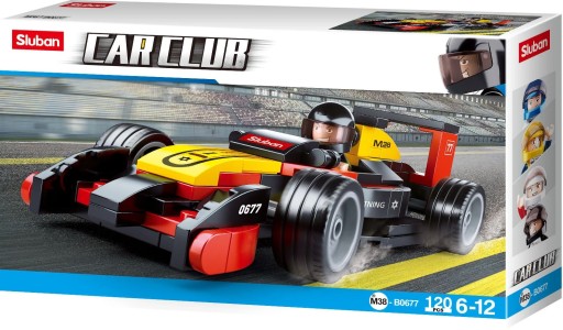 SLUBAN BLOCKS GOKART RACING AUTA FORMULE 1 F1