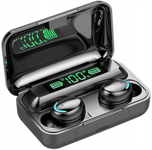 BEZDRÔTOVÉ BLUETOOTH 5 SLÚCHADLÁ + POWERBANK