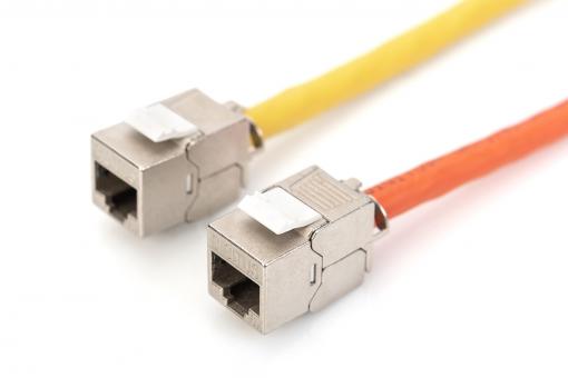 Keystone RJ45 STP kat.6A zásuvka, bez náradia