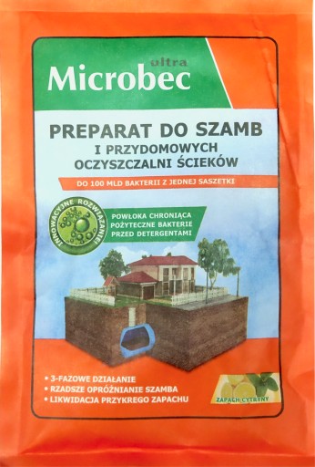 Príprava na septiky a ekologické domáce čističky MICR