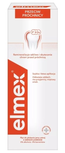 Elmex ústna voda proti zubnému kazu 400 ml