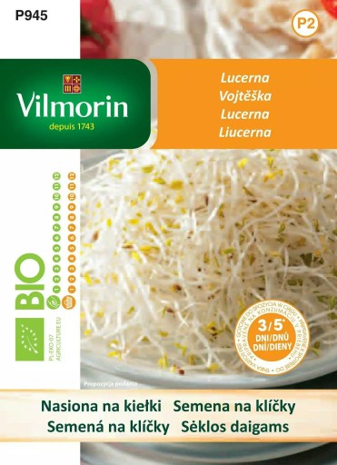 #Alfalfa 20g - semená klíčkov vilmorínu
