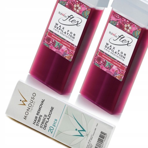 2+1 DEPILÁCIA ZDARMA, RASPBERRY FLEX vosková rolka