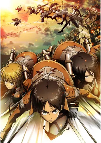 Plagát Anime Manga Attack on Titan aot_041 A3