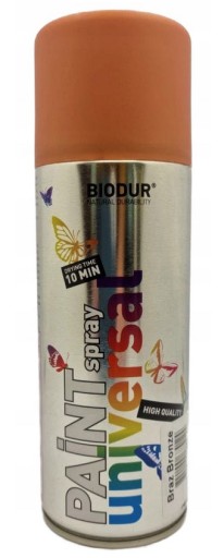 Hnedá emailová farba v spreji 400 ml BIODUR aerosól