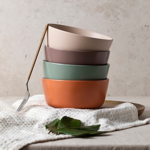 Florina Frida keramická miska na šalát 14 cm, mix farieb