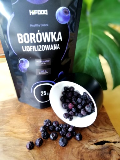 Čučoriedky 25g Lyofilizované HiFOOD CEL
