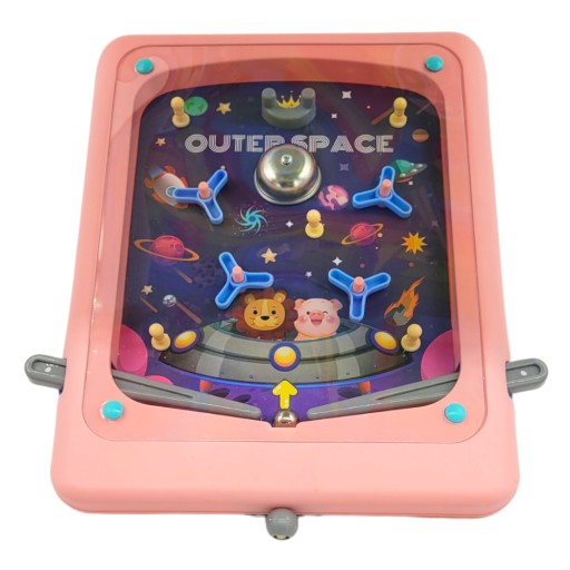 ZRUČNOSTNÁ HRA PINBALL ružová FLIPPER