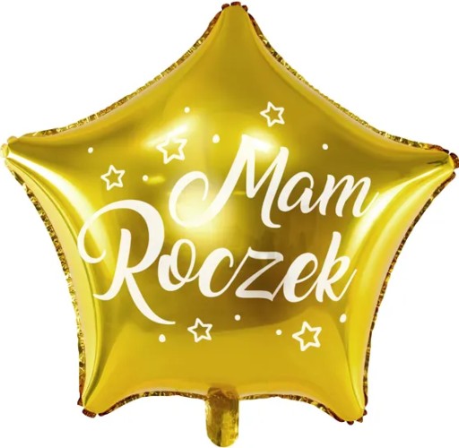 Balóniky pre ročné prvé narodeniny 1 ks Mám ročnú