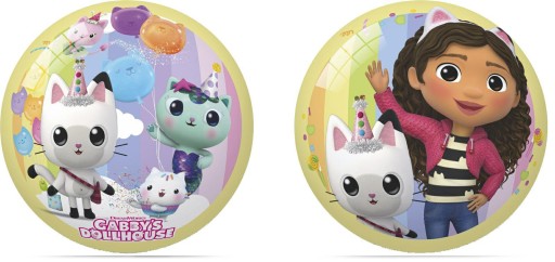 GUMOVÁ LOPTA 14 CM PLÁŽ PRE DETI DOMČEK MAČIČKA GABI GABBYS BOBÍK