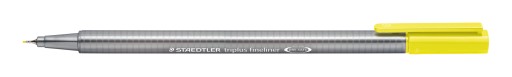Fineline 334 Staedtler Triplus 0,3 mm svetložltá