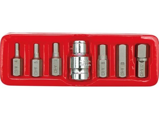 ŠPECIÁLNE KĽÚČE HEX H4-H12 7KS VOREL 66710
