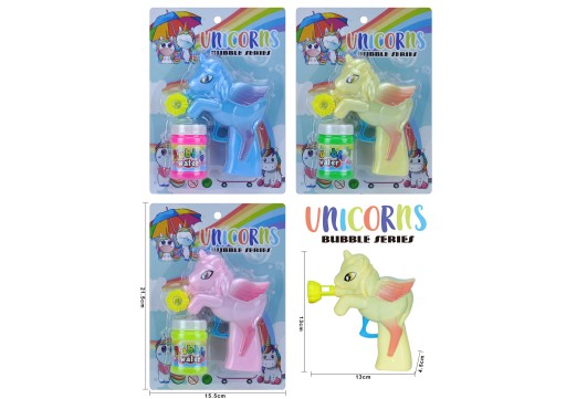 Bublinková pištoľ Unicorn