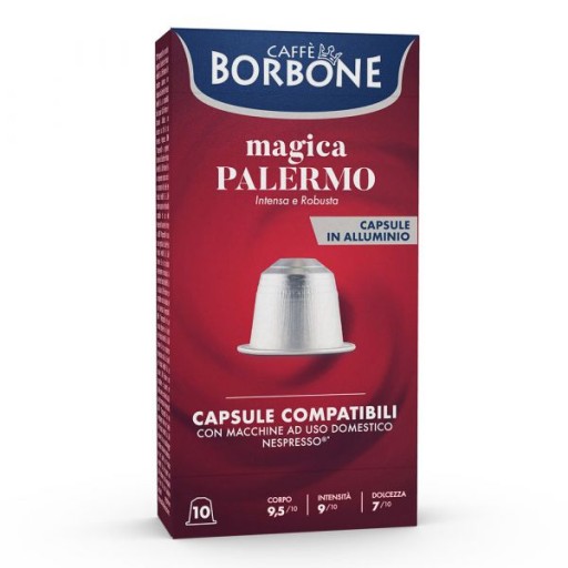 BORBONE MAGICA PALERMO Kapsuly Nespresso 10 ks.