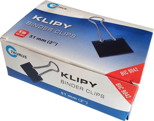 Kancelársky klip 32mm - 12 ks.
