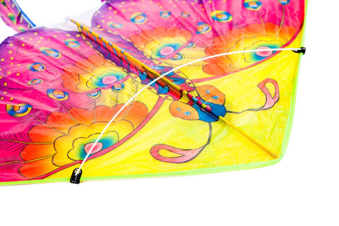 Farebný Butterfly Kite Outdoor 90 cm - Outdoorová aktivita