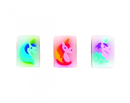 Ooly Eraser Unicorns Blue