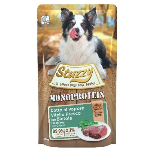 STUZZY G-F Teľací monoproteín s mangoldom 150g