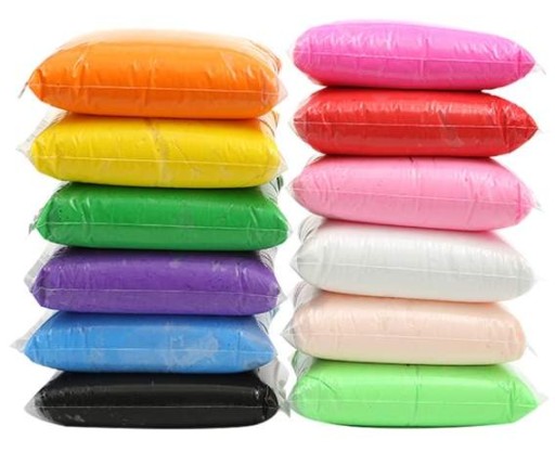 PLASTICINE SENSO FOAM POLYMER CLAY 12 ks