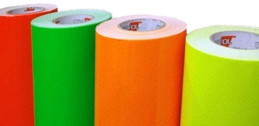ORACAL fluorescenčná žltá samolepiaca fólia