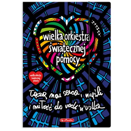 Zložka A4 s gumou, pevné výkresy HERLITZ WOŚP