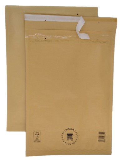 Bublinové obálky I19 455x320 E-Pack HNEDÁ veľká SILNÁ x10