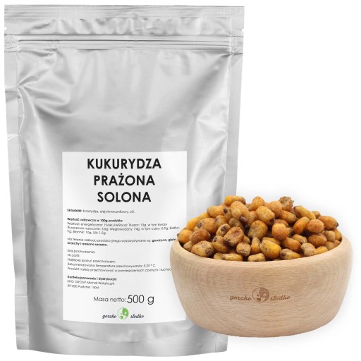 POPED KUKURICA SO SOĽOU, solená kukurica 500g