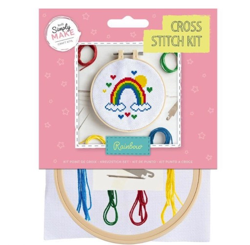 Súprava krížikového vyšívania - doCrafts - Rainbow
