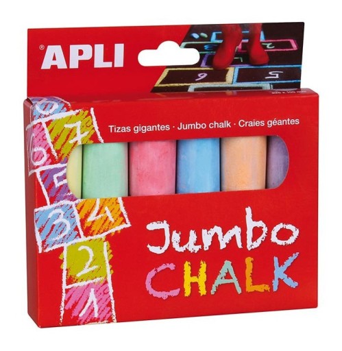 Jumbo Apli Kids kriedy 6 farieb