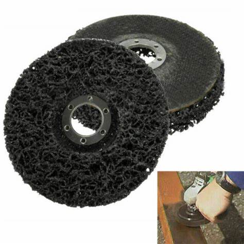 RELISOVÝ DISK NA KOVOVÚ OCEĽOVÉ ODSTRAŇOVANIE HRDZE DREVA ČERNÝ VLAS 125mm