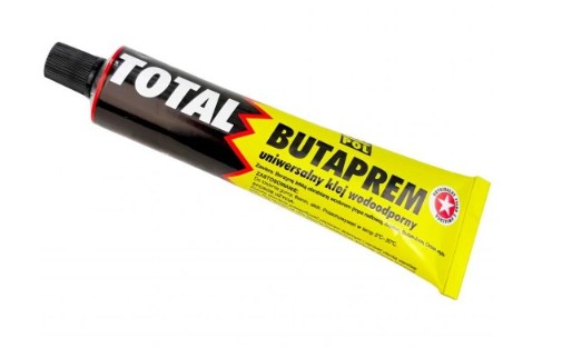 TOTAL BUTAPREM univerzálne vodeodolné lepidlo 35g