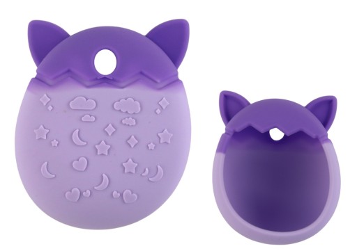 Fialové silikónové puzdro Tamagotchi