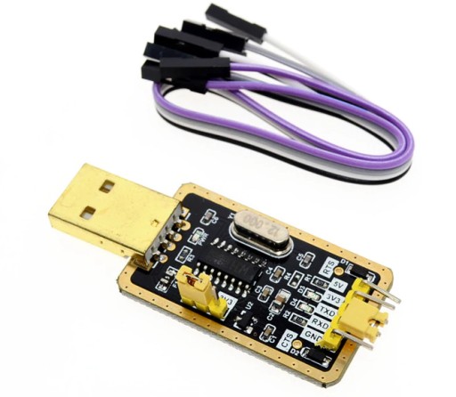 CH340G USB RS232 TTL UART prevodník